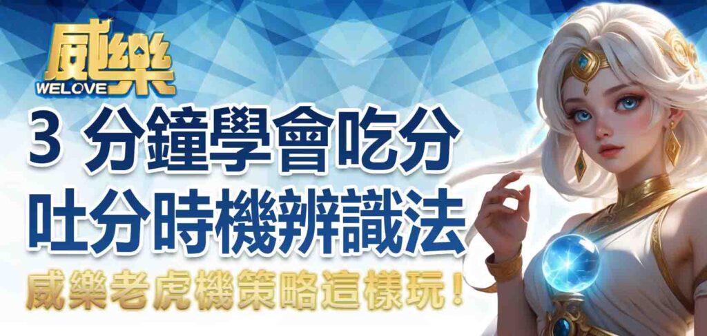 老虎機策略這樣玩!3 分鐘學會吃分吐分時機辨識法